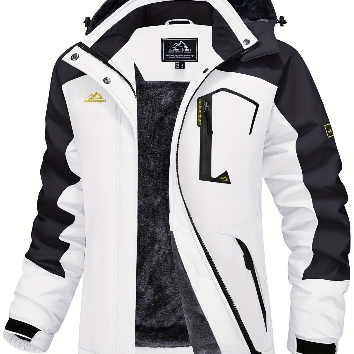 Winter Storm Chaser Jacket - Waterproof Insulated Thermal Fleece Lined Coat - Women - LustMia