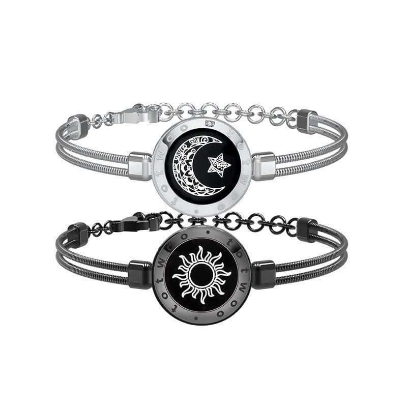 Sun - Moon Smart Sensing Couple Bracelet - LustMia