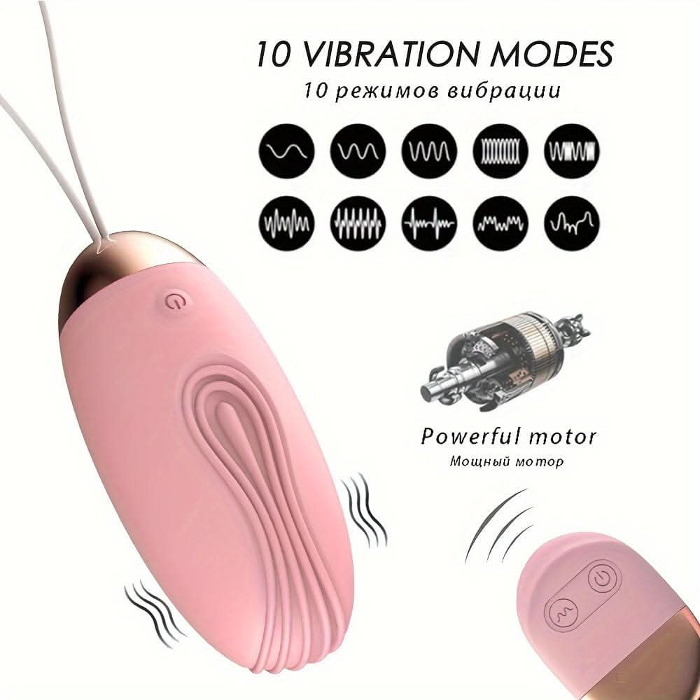 Remote Control Bullet Vibrator10 Modes for GSpot Stimulation - LustMia