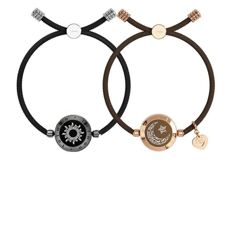 Sun - Moon Smart Sensing Couple Bracelet - LustMia