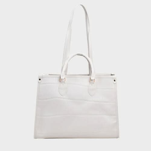 PU Leather Tote Bag - LustMia