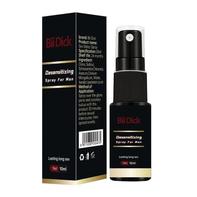 10ml Delay Spray for Men Non - Numbing Male Delay Ejaculation Sex Spray Man Prevent Premature Ejaculation Prolong 60 Minutes Sex - LustMia