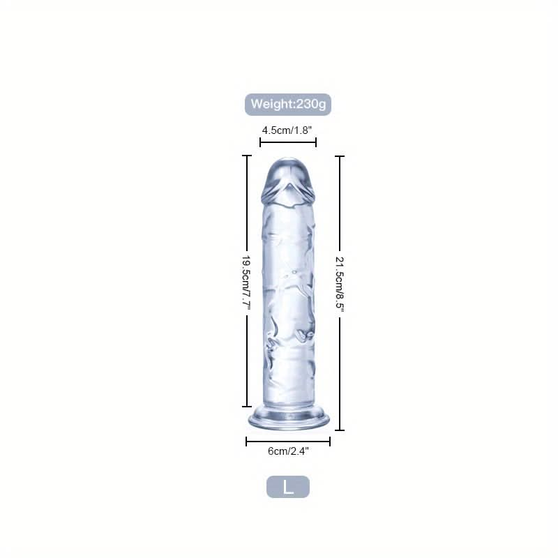 1pc Realistic Dildos, Lifelike Flexible Dildo With Suction Cup For Hands - Free Play, Adult Sex Toys For Men Women Couples Gay G Spot Anal Butt Plug Prostate, Soft Lifelike Beginner Sex Toy, Adult Sex Toys & Games - LustMia