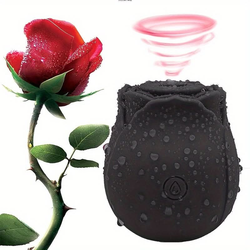 10Mode Rose Vibrator Luxurious Stimulation for Couples Rechargeable LatexFree - LustMia