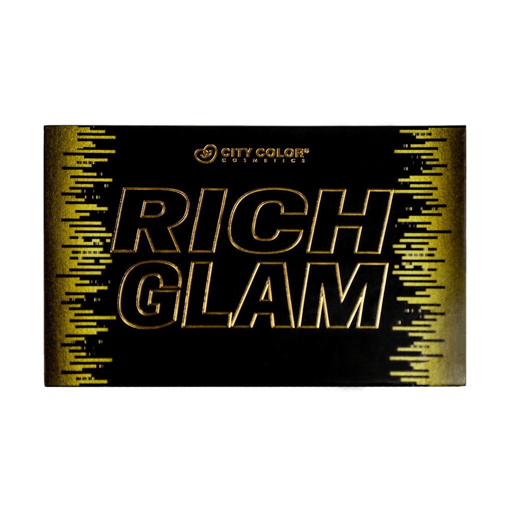 City Color Rich Glam Eyeshadow Palette - LustMia