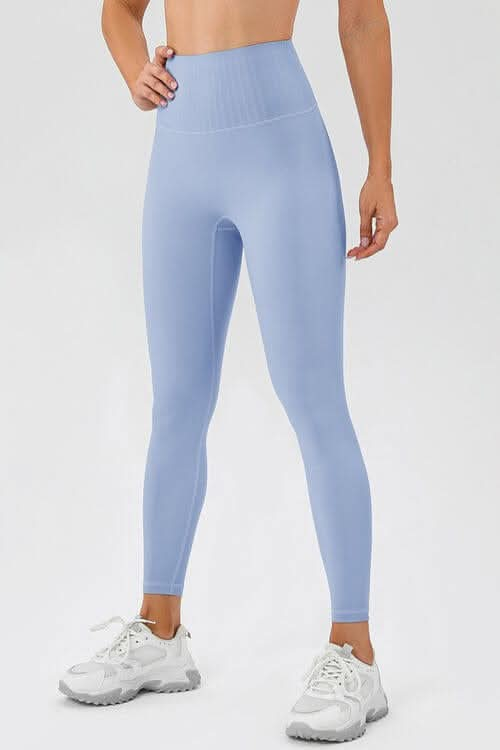 High Waistband Active Leggings - LustMia