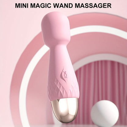 1pc Mini G - Spot Vibrator, Clitoris Stimulator AV Stick G Spot Massager Female Masturbator Sex Toys For Woman, Pink - LustMia