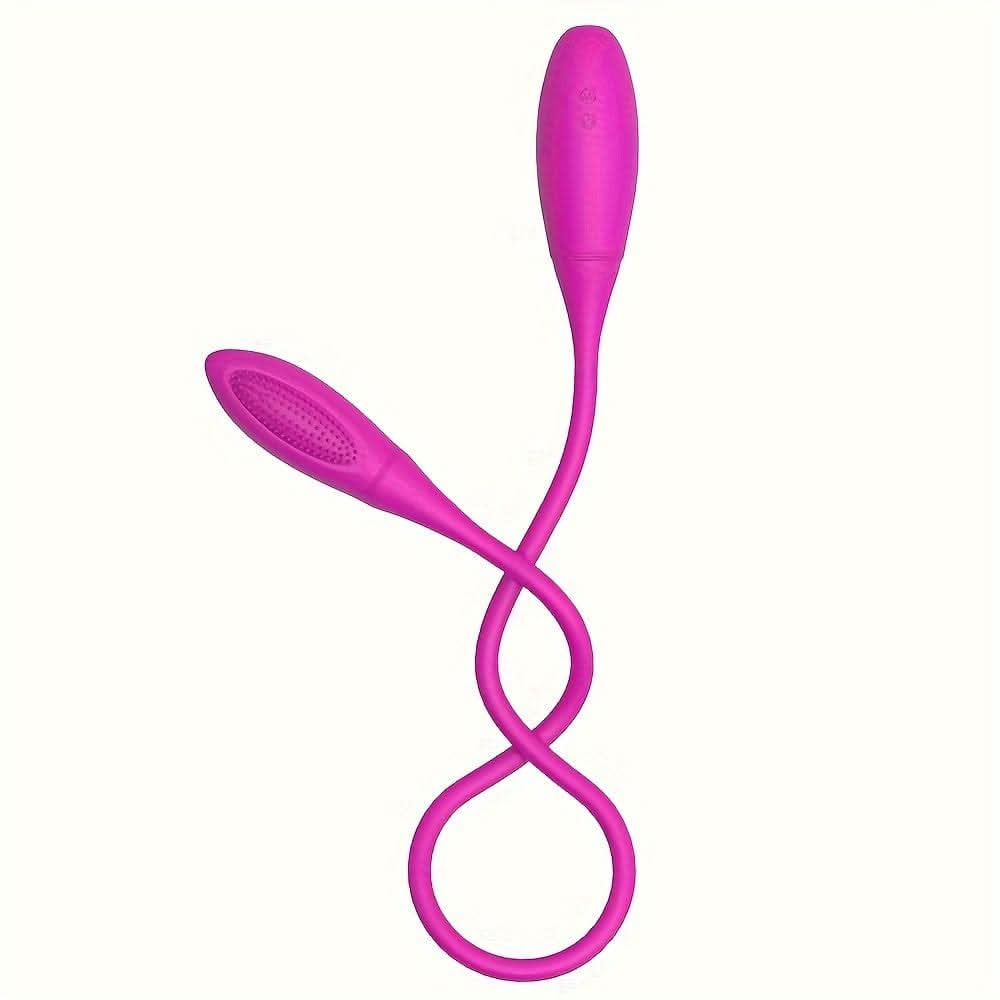 Double Head Vibrator Egg Toy Powerful G Spot Stimulator Vibrators Dildo Women Clitoris Plug Anal Soft Masturbator Sex Toys For Couple Women Men - LustMia