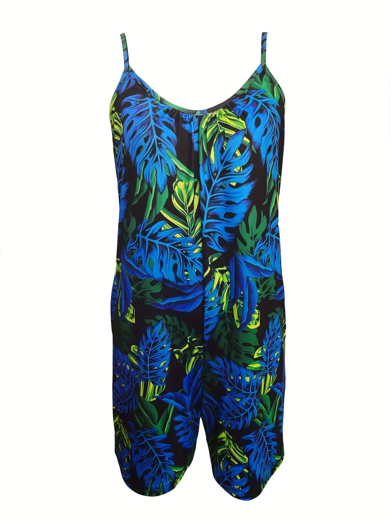 Romper Blue and green - LustMia