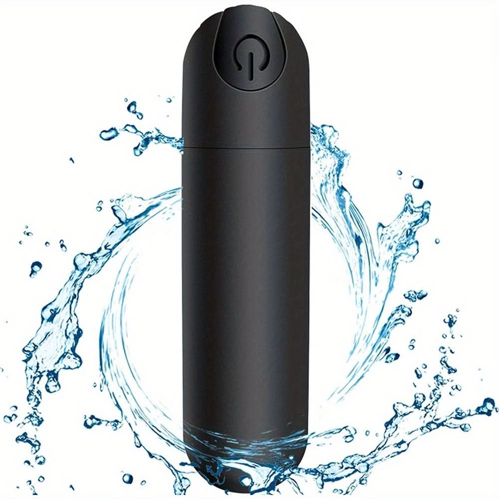 10Mode Mini Bullet Vibrator Powerful Quiet Waterproof USB Rechargeable - LustMia