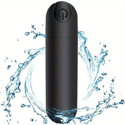 10Mode Mini Bullet Vibrator Powerful Quiet Waterproof USB Rechargeable - LustMia