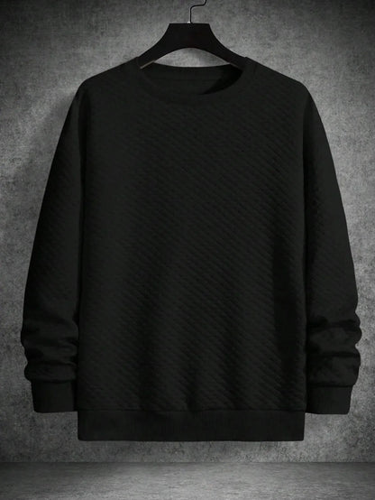 Manfinity Homme Men'S Drop Shoulder Sweatshirt - LustMia