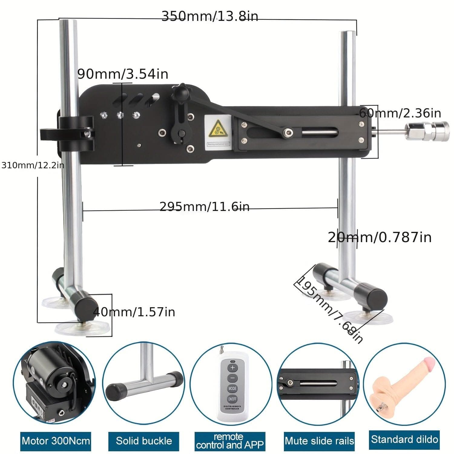 FREDORCH Sex Machine for Women and Men Machines for sex Masturbation Love Retractable Machine Vibrator Sex toys for women sex - LustMia