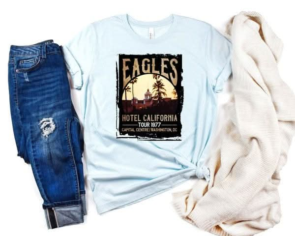 Eagles Hotel California Music Fest Tee - LustMia