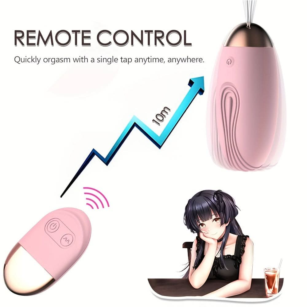 Remote Control Bullet Vibrator10 Modes for GSpot Stimulation - LustMia