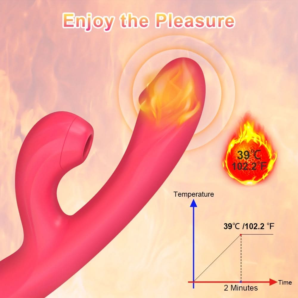 1pc G - spot Vibrator For Women Clit Sucker Powerful Clitoris Vacuum Stimulator Silicone Vibrating Female Pleasure Sex Toy Couple - LustMia