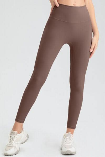 High Waist Skinny Active Pants - LustMia