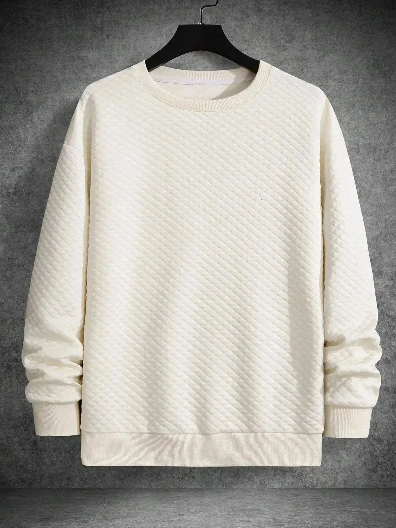 Manfinity Homme Men'S Drop Shoulder Sweatshirt - LustMia