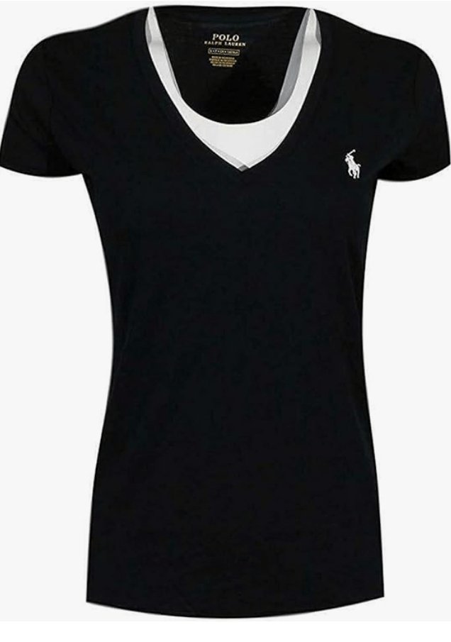 Polo RL Women's V - Neck Pony T-Shirt - LustMia