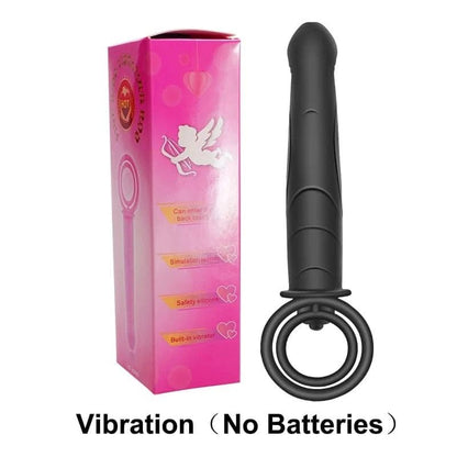 Double Penetration Dildo Anal Prostate Penis Cock Ring Vibrator Sex Toys For Woman Strap On Penis Butt Plug Sex Tooys for Men - LustMia