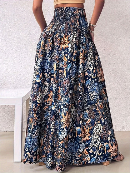 High Waisted Floral Skirts - By Lustmia - LustMia