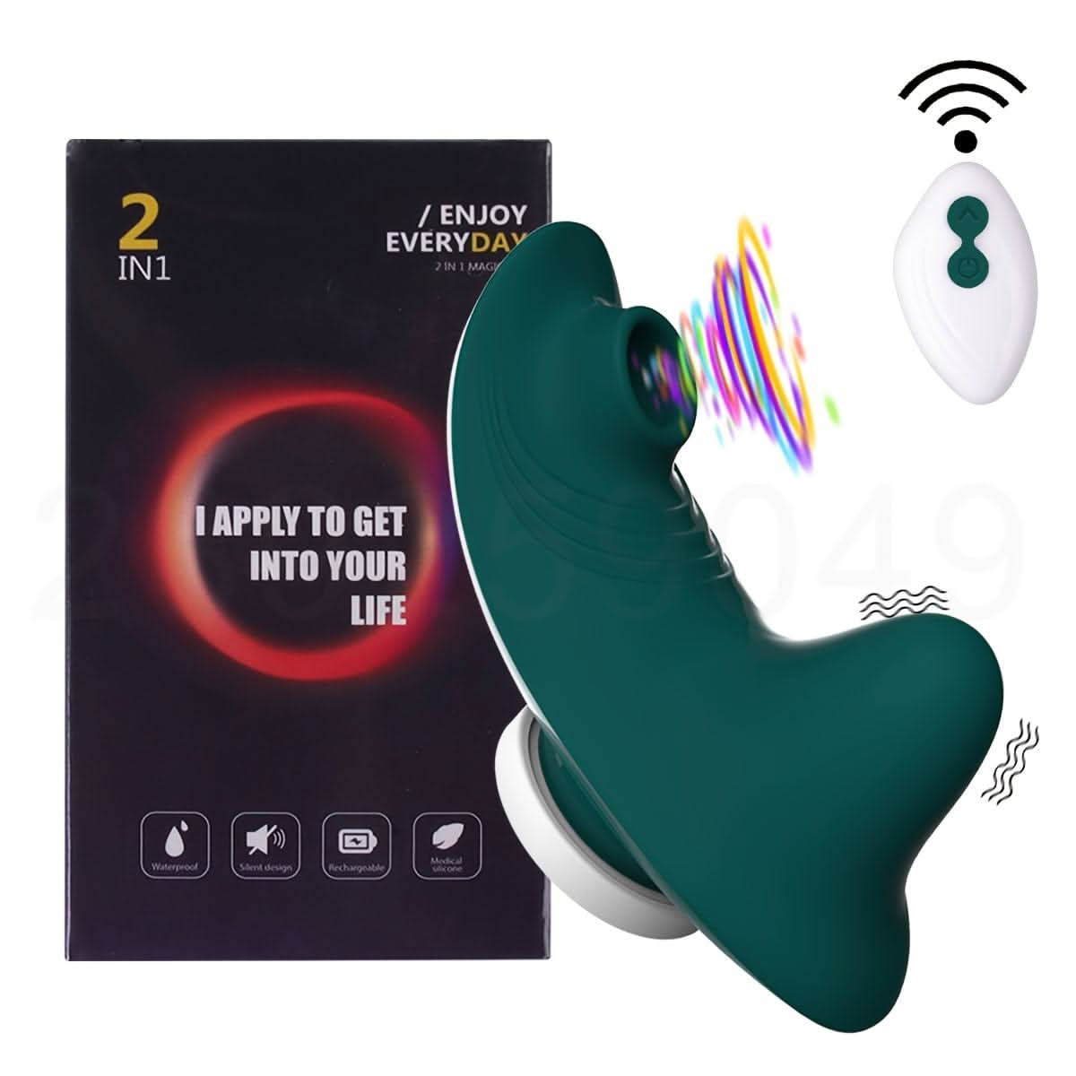 RemoteControlled Wearable Butterfly Vibrator with Discreet Design - LustMia