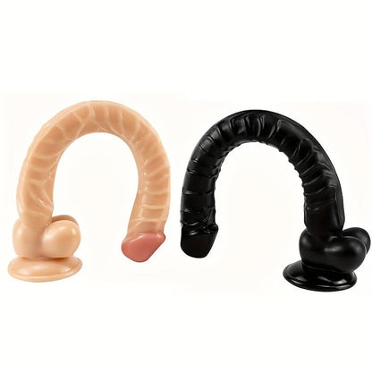 15.7in Dildo Realistic Penis Cock Female Masturbator, Giant Animal Dildo With Suction Cup, Anal Plug, Sex Toy For Women Men Adults - LustMia