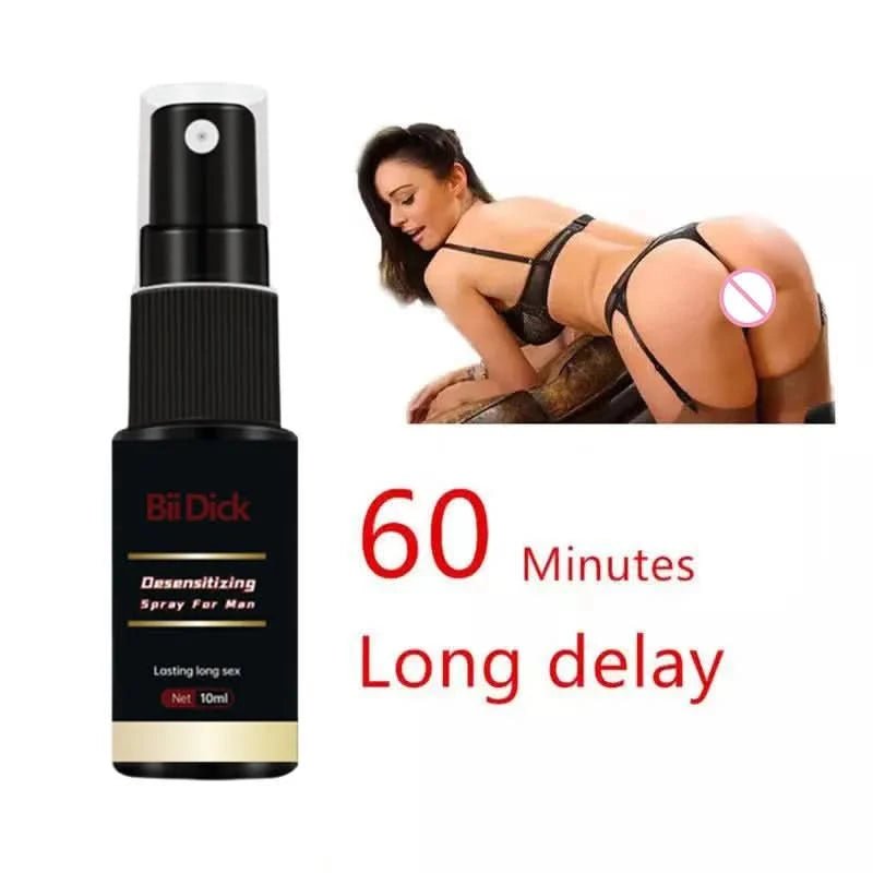 10ml Delay Spray for Men Non - Numbing Male Delay Ejaculation Sex Spray Man Prevent Premature Ejaculation Prolong 60 Minutes Sex - LustMia