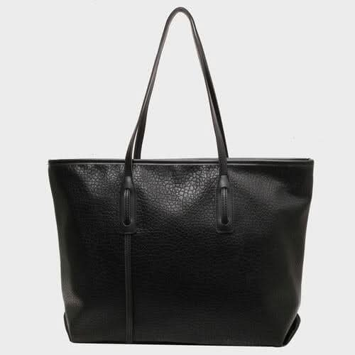 PU Leather Tote Bag - LustMia