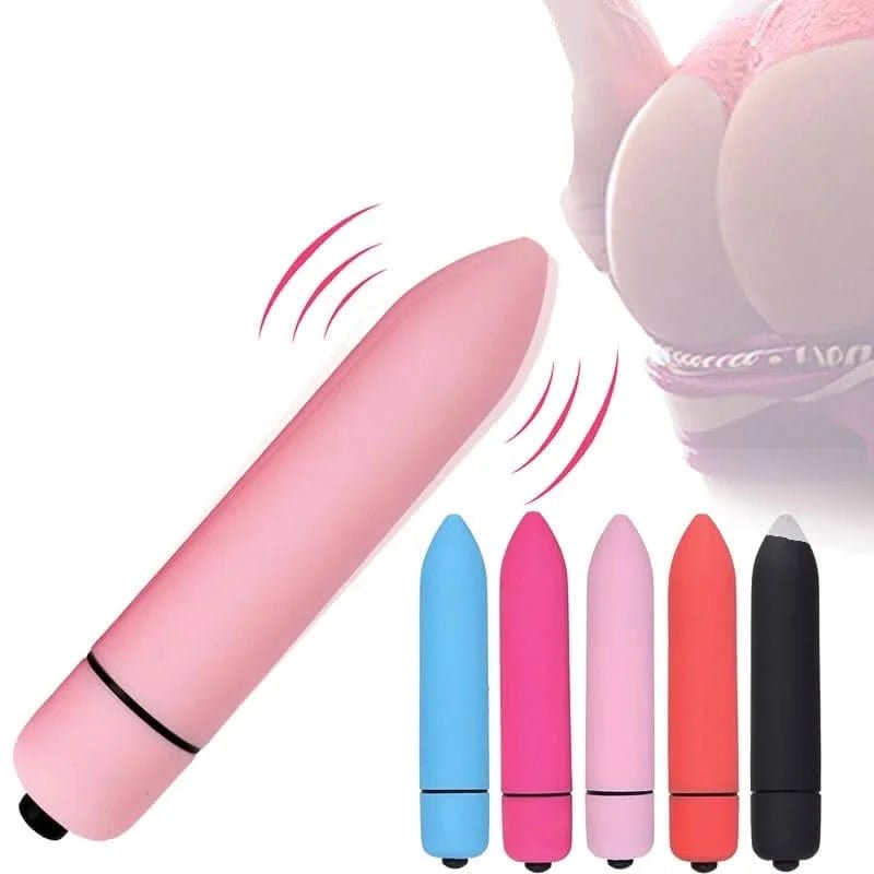 Mini Bullet Vibrator Vaginal Massage Dildo Vibrador Sex Toys for Women G - Spot Vibrating Clitoris Stimulator Female Masturbator - LustMia