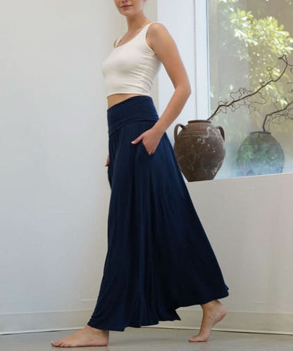 BAMBOO YOGA MAXI SKIRT - LustMia