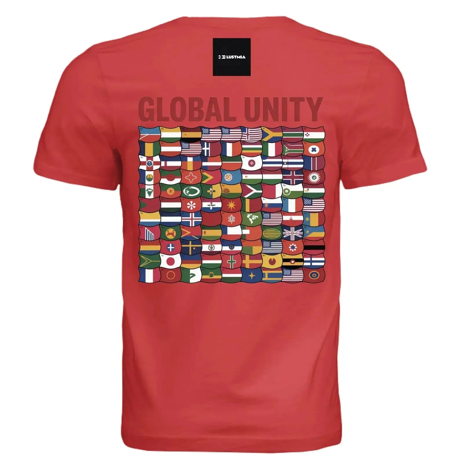 SOLID RED TRIBLN - BACK