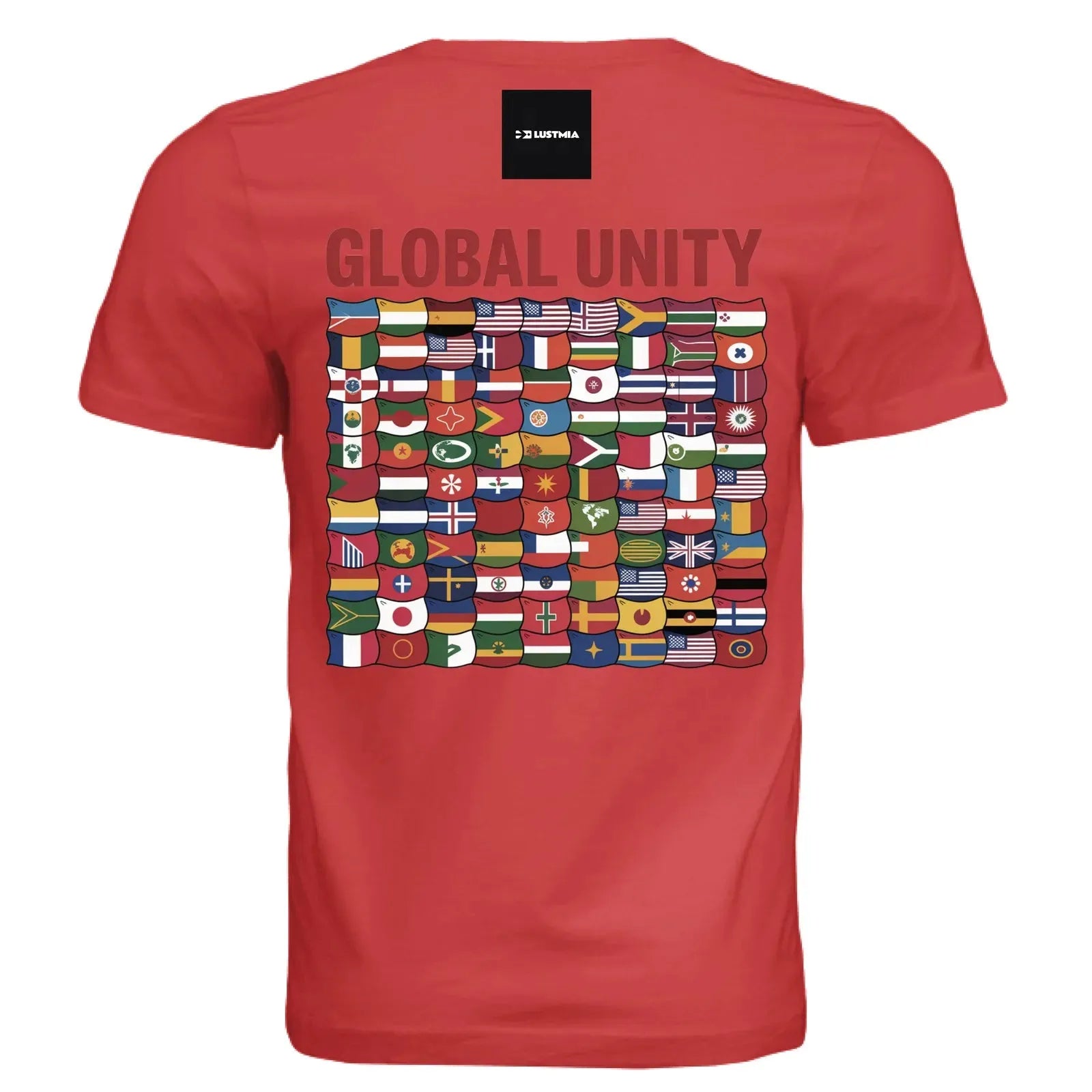 SOLID RED TRIBLN - BACK