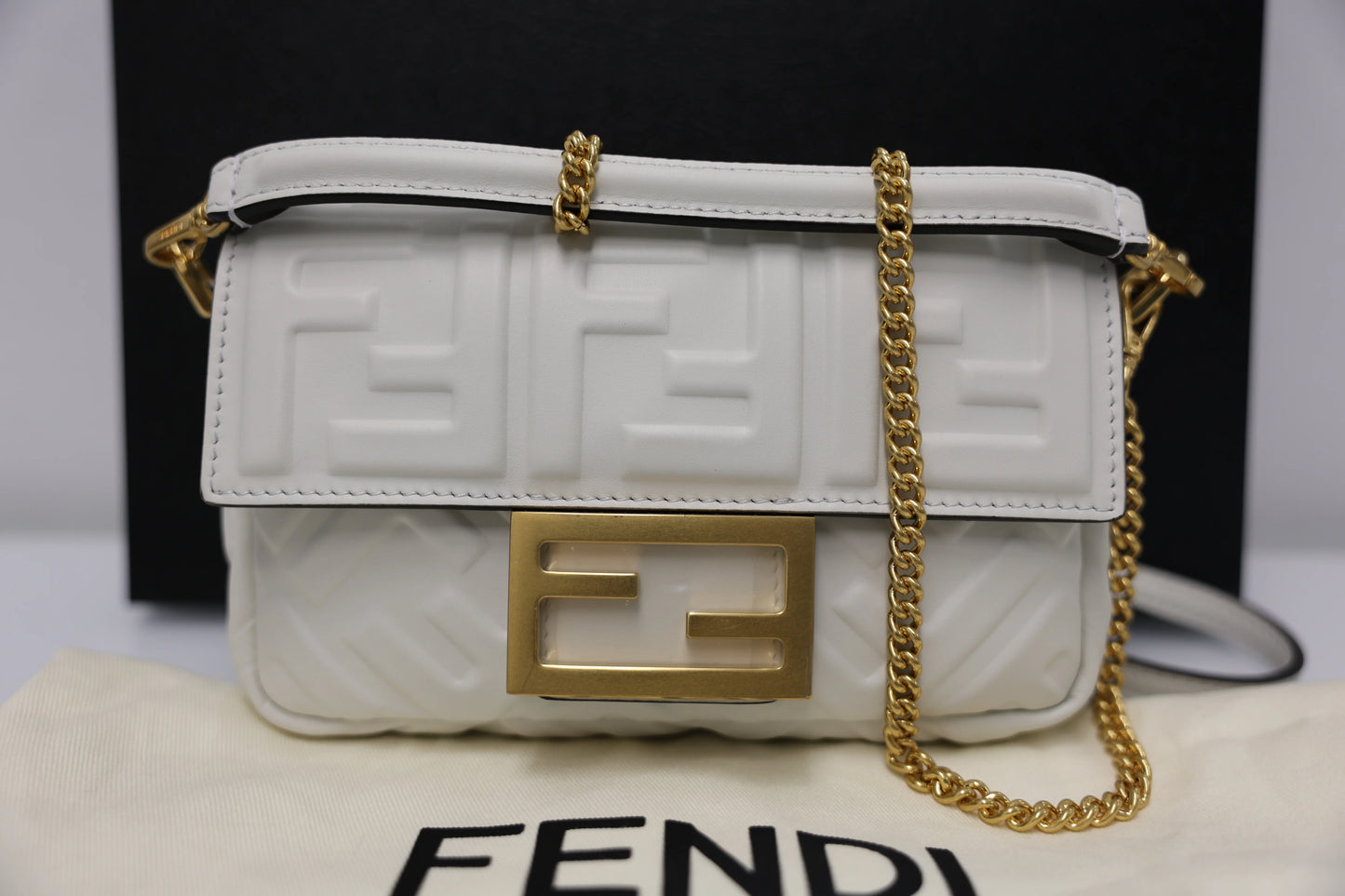 Fendi Mini Baguette Handbag