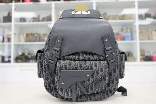 Dior CD Oblique Jacquard Gallop Backpack