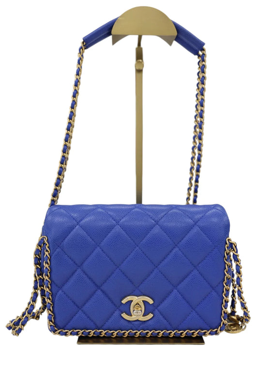 Chanel Mini Never Ending Chain Flap Bag - Quilted Luxury