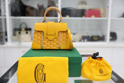 Goyard Saigon Mini Structured Handbag