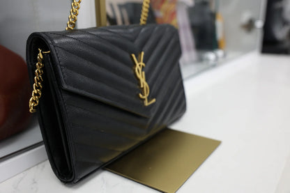 YSL Saint Laurent Cassandre Wallet On Chain WOC