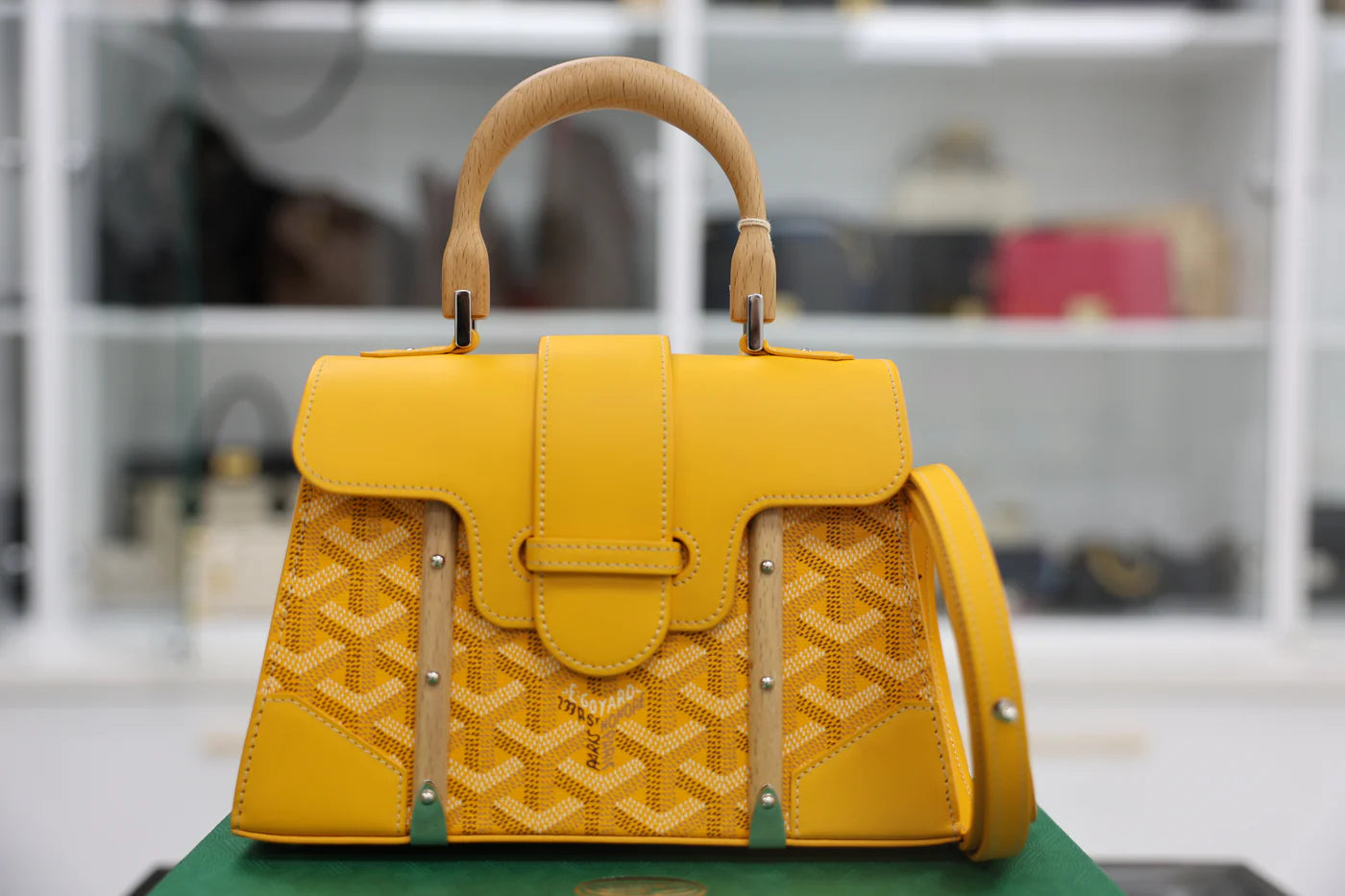 Goyard Saigon Mini Structured Handbag