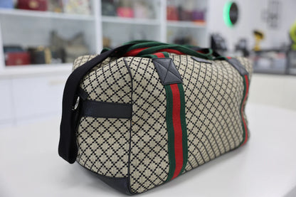 Gucci Diamante Web Duffle Handbag