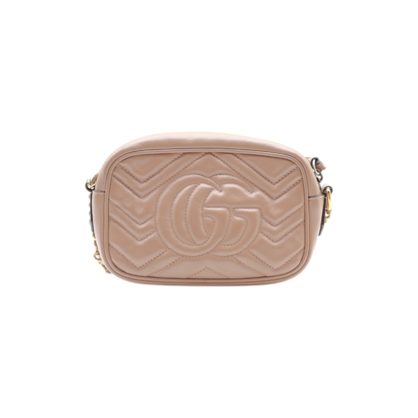 GG Marmont Mini Crossbody Bag in Taupe