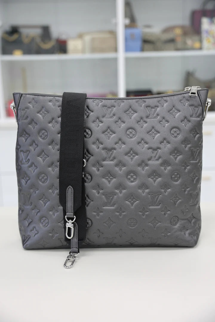 Louis Vuitton Embossed Monogram Coussin MM Hobo