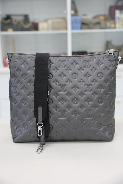 Louis Vuitton Embossed Monogram Coussin MM Hobo