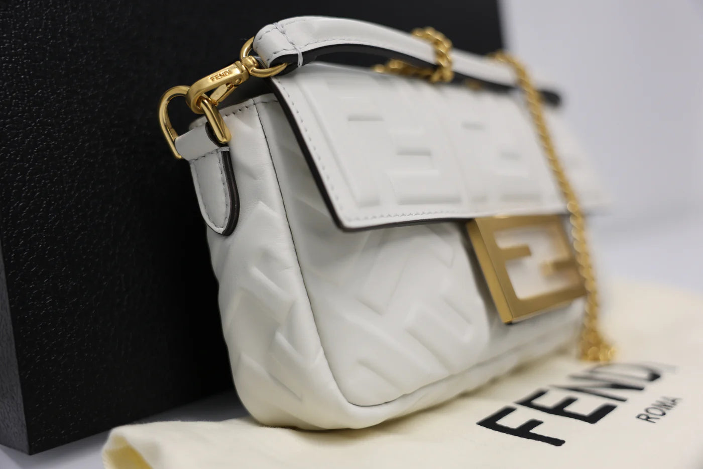Fendi Mini Baguette Handbag