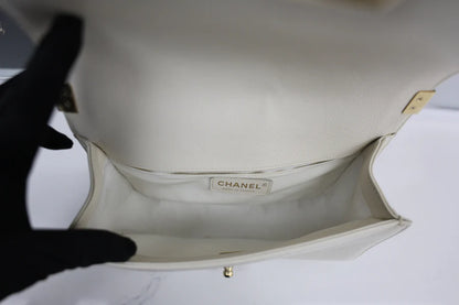Chanel Caviar Boy Handbag