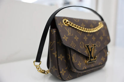 Louis Vuitton Passy Canvas Monogram Shoulder Handbag