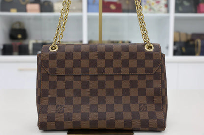 Louis Vuitton Vavin PM in Damier Ebene Canvas