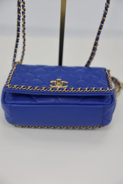 Chanel Mini Never Ending Chain Flap Bag - Quilted Luxury