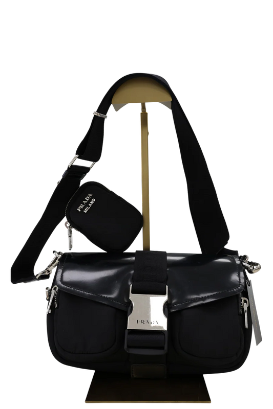 Prada Pocket Crossbody Handbag