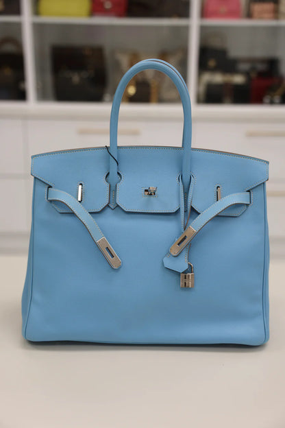 Hermès Birkin 30 Bleu Izmir